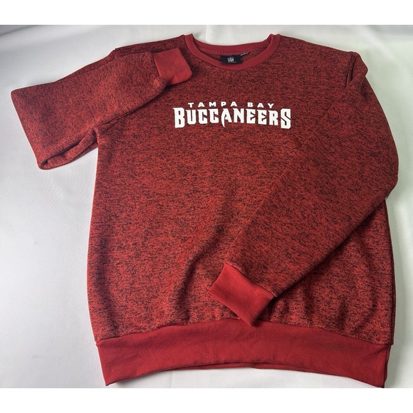 Tampa Bay‎ Buccaneers Red Sweater NFL Team Apparel Size Medium Red - Picture 1 of 8